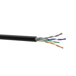 Кабель Cat. 5e U/UTP 4x2x24 AWG PE (К)(70910031) бухта 500м. мідь внутрішній ЗЗКМ