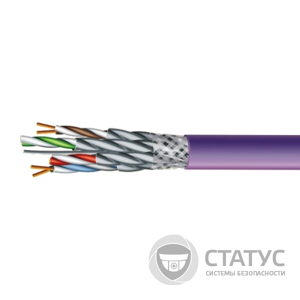 Category 7e S/FTP LSZH 4х2х23 AWG (70910151) бухта 500м. Кабель ЗЗКМ (FTP мідь безгалоговий LSZH)
