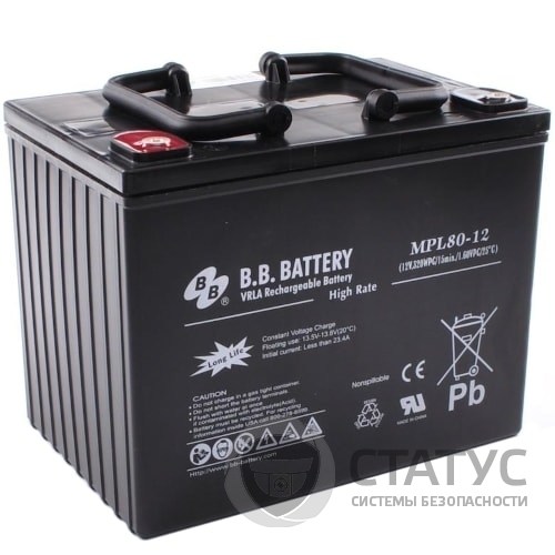 Аккумуляторная батарея BB Battery MPL80-12/UPS12320W