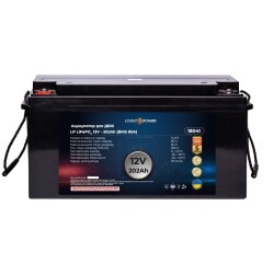 Аккумулятор LP LiFePO4 для ИБП 12V - 202 Ah (BMS 80A) пластик