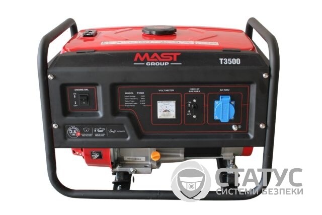 Генератор бензиновый 2.8 кВт, MAST GROUP T3500