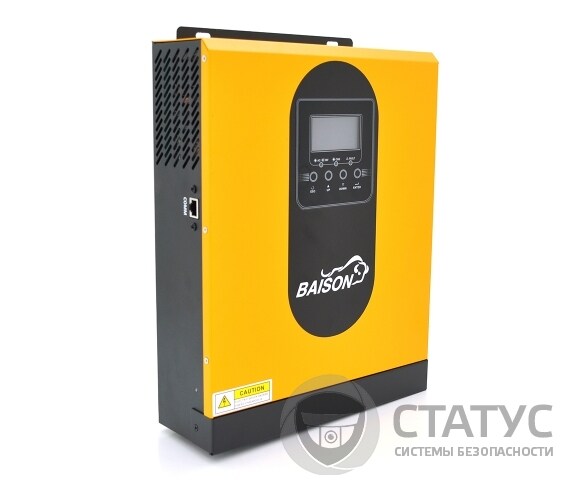 Гибридный инвертор BAISON HPS-1.5-1200W ,1200W, 12V, ток заряда 0-20A, 170-280V, PWM (50А, 50 Vdc)