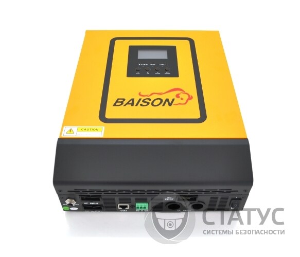 Гибридный инвертор BAISON PS-PLUS-3KV, 3000W, 24V, ток заряда 0-30A, 170-280V, MPPT (50А, 50 Vdc)