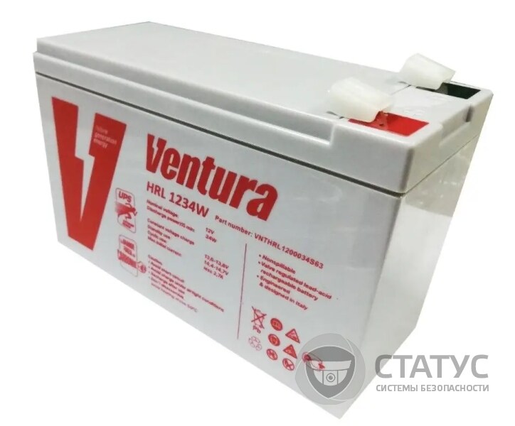 Аккумулятор Ventura HRL 1234W 12В 9 Ач