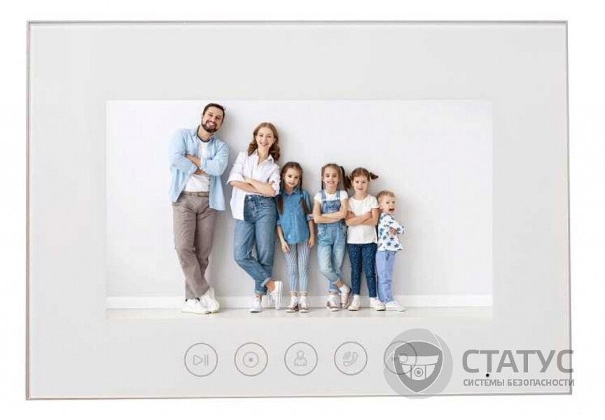 Видеодомофон Qualvision QV-IDS4783 White