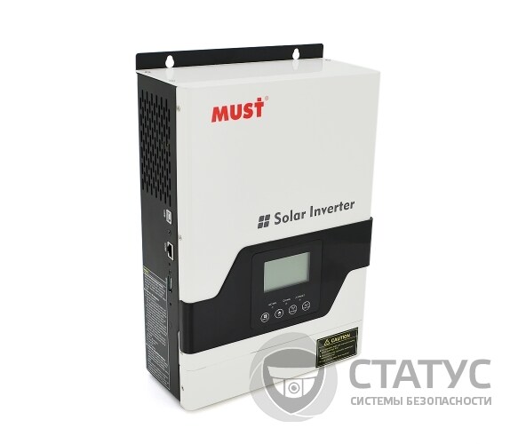 Гибридный инвертор MUST PV18-1012VPM, 1000W, 12V, ток заряда 10/20A, 160-275V, MPPT (60А, 105 Vdc)