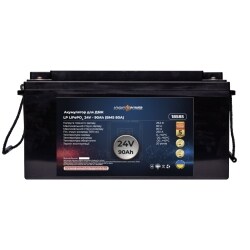 Аккумулятор LP LiFePO4 для ИБП 24V - 90 Ah (BMS 80A) пластик