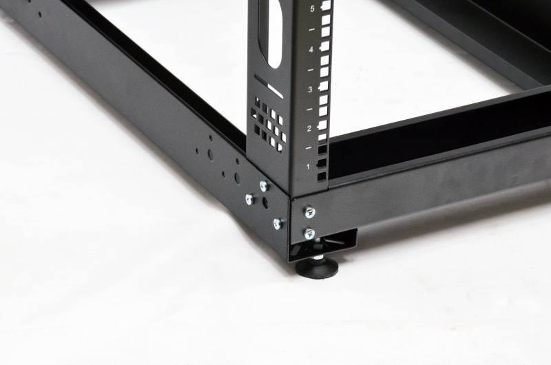 Стойка 45U, двойная, черная, CMS