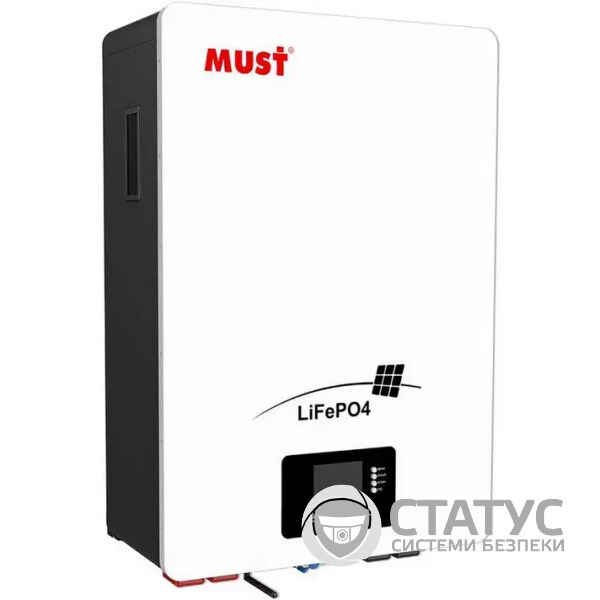 Акумулятор літієвий MUST LP1600-24100, 24В 100Аг, LiFePO4
