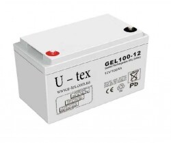 Акумулятор U-tex 12В / 100 Ah GEL