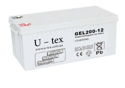 Акумулятор U-tex 12В / 200 Ah GEL