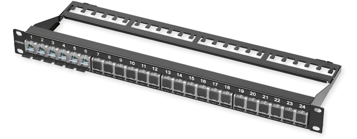 Модуль экранированный S500, RJ45,кат.6a, Corning