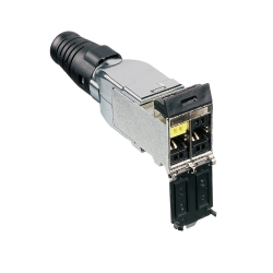 Модуль-разъем FutureCom™ S1200 категорий 7A и 8.2, серебристый