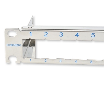Патч-панель для 24 модулей LANscape, 1U, 19, Corning