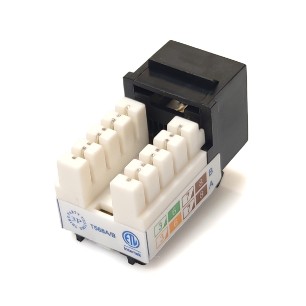 Модуль KeyStone RJ45 UTP,кат.6 ,110, Slim, W-16,6 мм
