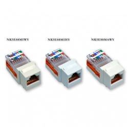 Модуль Keystone RJ45, кат. 5e, UTP, белый, Panduit NetKey