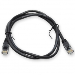 Патч-корд UTP, 3 м, кат. 5e, черный