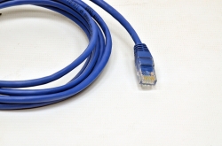 Патч-корд UTP, 0.5 м, кат. 5e, синий