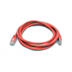 Патч-корд UTP, 3 м, кат. 5e, красный