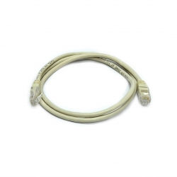 Патч-корд UTP, 0,5 м, кат. 5e, серый