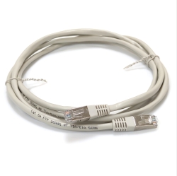 Патч-корд FTP, 3м, кат. 5e, серый