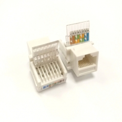 Модуль KeyStone RJ45 UTP, кат. 6, LW