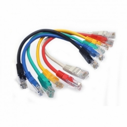 Патч-корд UTP, 0,25 м, кат. 5e, синий