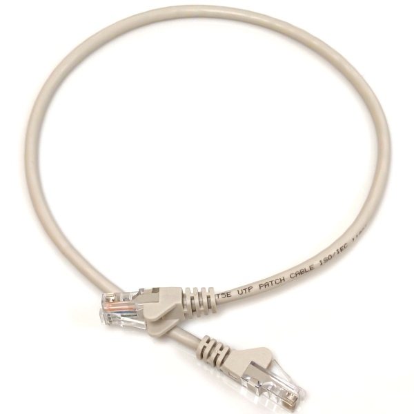Патч-корд U/UTP, 0.25 м, кат. 5e, LW, серый