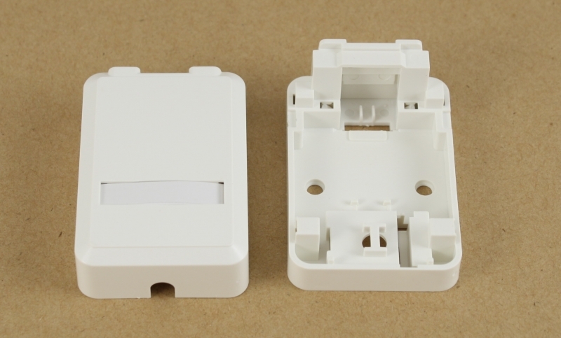 Розетка настенная для 1хRJ45 без модулей KeyStone, Kingda