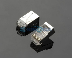 Коннектор RJ45 кат. 5е, экранированный