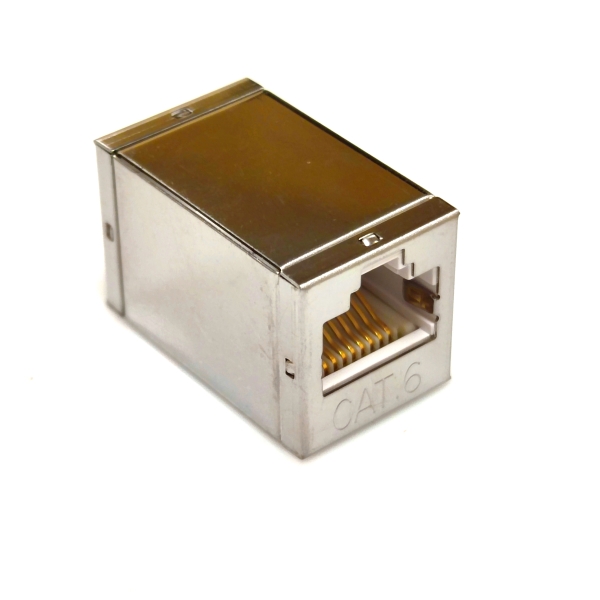 Сращиватель витой пары, экранированный, под коннекторы, cat. 6