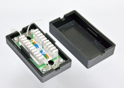 Соединитель витой пары UTP, кат. 5e, под забивание