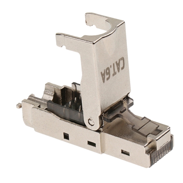 Коннектор RJ45 кат. 6A, экранированный, безинструментальный