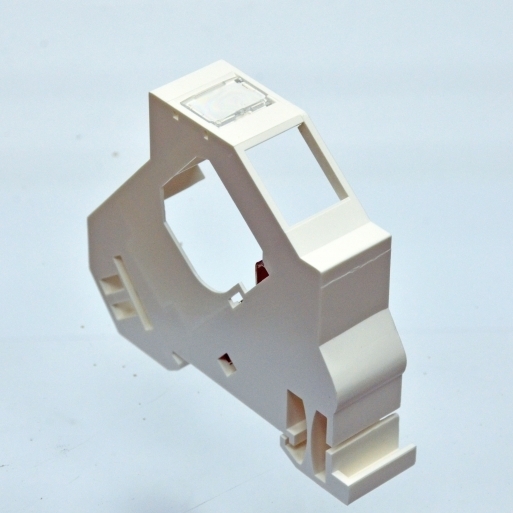 Розетка под 1 модуль KeyStone, монтаж на DIN рейку, EPNew