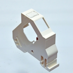 Розетка под 1 модуль KeyStone, монтаж на DIN рейку, EPNew