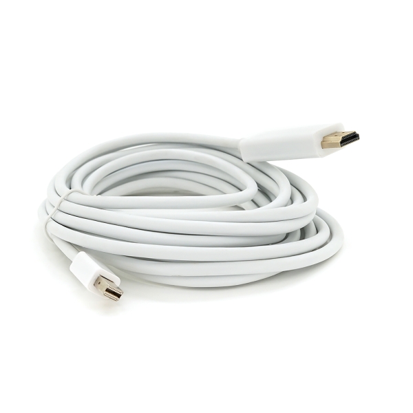 Конвертер mini Display Port (папа) на HDMI(папа) 5m (пакет)