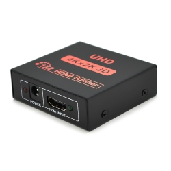 Активный HDMI сплитер 1=2 порта, 4K, 2K, 3D, 1080Р, 1,4 версия, DC5V / 2A Q50, Box