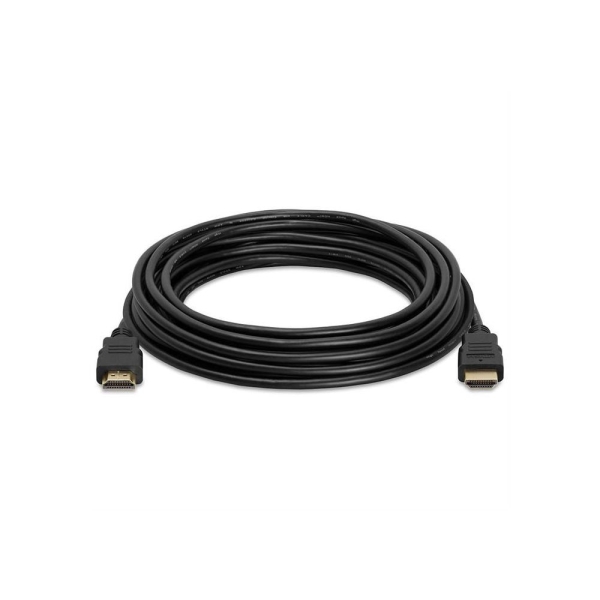 Кабель Merlion HDMI-HDMI HIGH SPEED 3.0m, v1.4, OD-7.5mm, круглый Black, коннектор Black, (Пакет) Q150