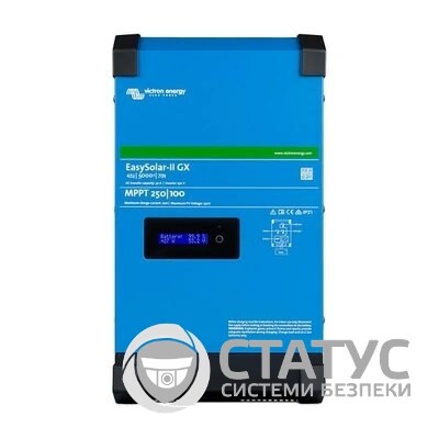 ИНВЕРТОР ГИБРИДНЫЙ VICTRON ENERGY EASYSOLAR-II 48/5000/70-50 MPPT 250/100 GX (5 КВА/4 КВТ, 1 ФАЗА, 1 MPPT)