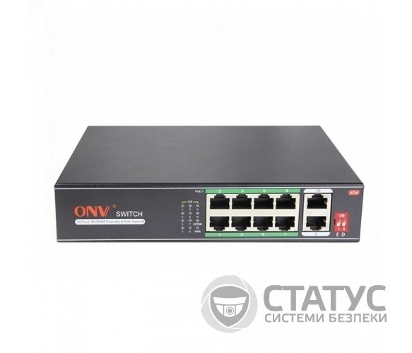 PoE коммутатор с автоперезапуском ONV-H1108PLD