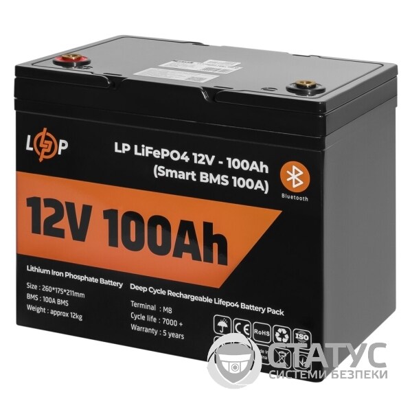 Аккумулятор LP LiFePO4 12V (12,8V) - 100 Ah