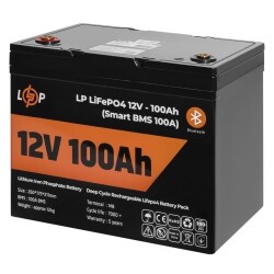 Аккумулятор LP LiFePO4 12V (12,8V) - 100 Ah