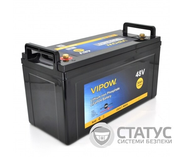 Аккумуляторная батарея Vipow LiFePO4 51,2V 30Ah