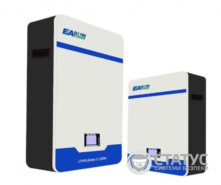Аккумулятор EASun LiFePO4 51.2В 100Ач (литий железо фосфатный , 51.2V 100Ah 5,12 кВт/ч)