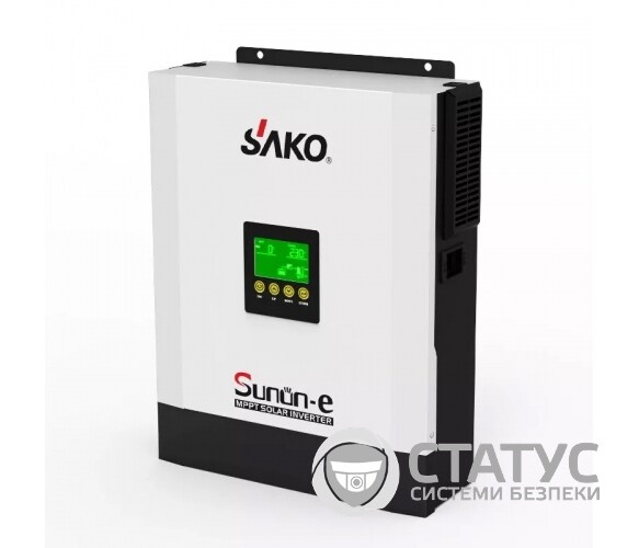 Гібридний інвертор SAKO 3000-24, 3000VA2400W, 24V, струм заряду 0-80A, 170-280V, MPPT (80А, 120-450 Vdc)