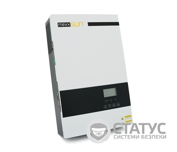 Гібридний інвертор MEXXSUN VMII PRO 3,0KW, 3000VA/3000w, 24V, струм заряду 0-80A, 160-275V, МРРТ120-450 (100А, 500 Vdc)
