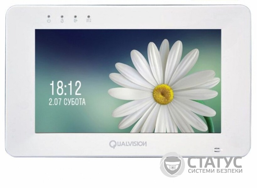 Видеодомофон Qualvision QV-IDS4771 White