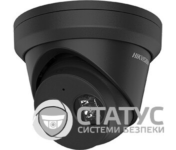 DS-2CD2343G2-IU (2.8мм) black 4 MP AcuSense Turret IP