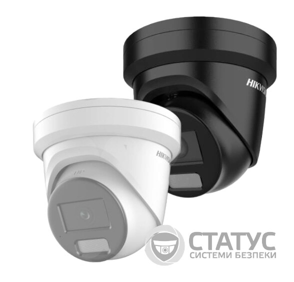 DS-2CD2347G2H-LIU(2.8мм)(eF) BLACK 4 МП ColorVu Smart Hybrid Light