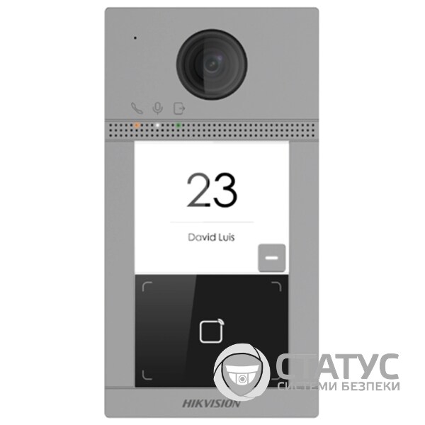 DS-KV8113-WME1(C)/Flush 2 Мп IP вызовная панель IP65, IK08 с Wi-Fi